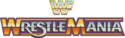 WWF Wrestlemania logo for NES